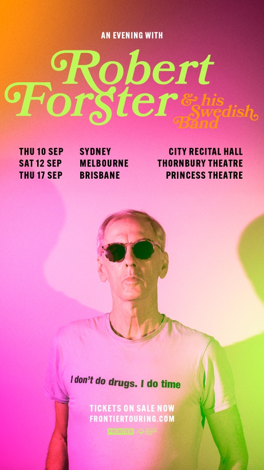 Poster for Australian tour, September 2026